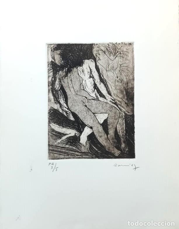 Art: Litograf&iacute;a de VICTOR RAMIREZ. Numerada y firmada