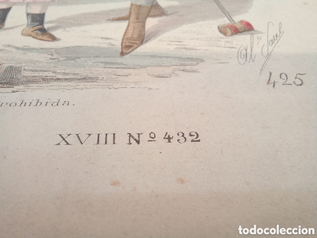Arte: Antigua Litograf&iacute;a El Sal&oacute;n de la Moda. - Foto 2