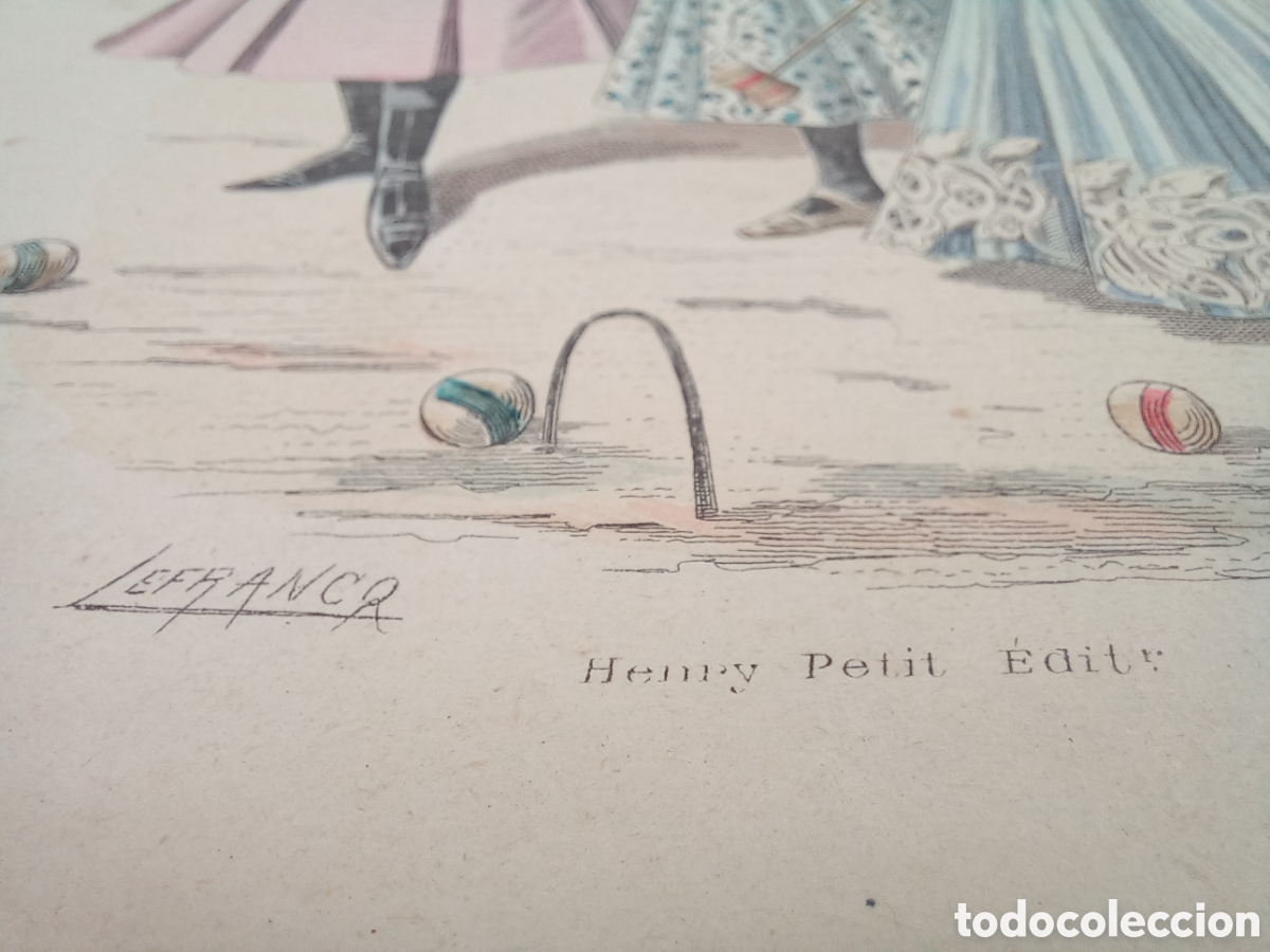 Arte: Antigua Litograf&iacute;a El Sal&oacute;n de la Moda. - Foto 4