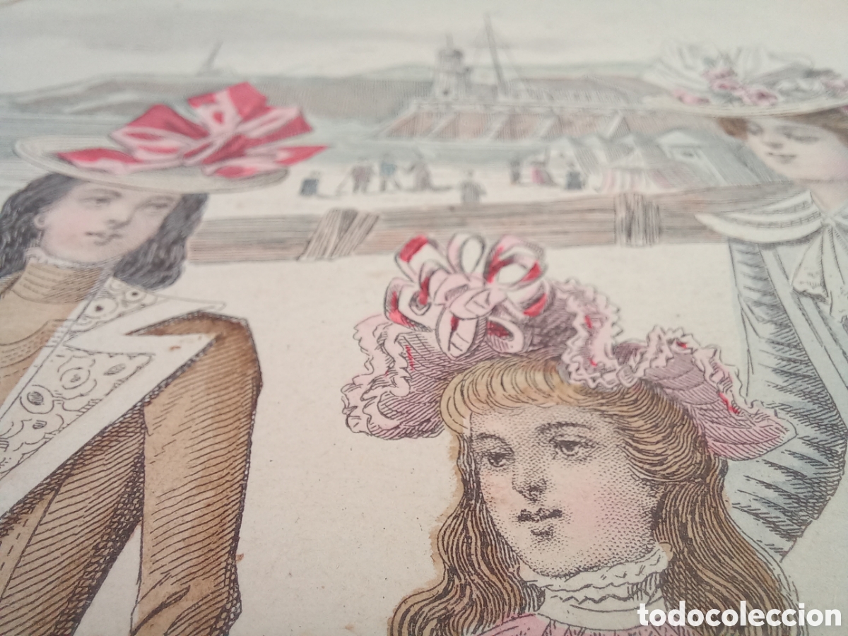 Arte: Antigua Litograf&iacute;a El Sal&oacute;n de la Moda. - Foto 5