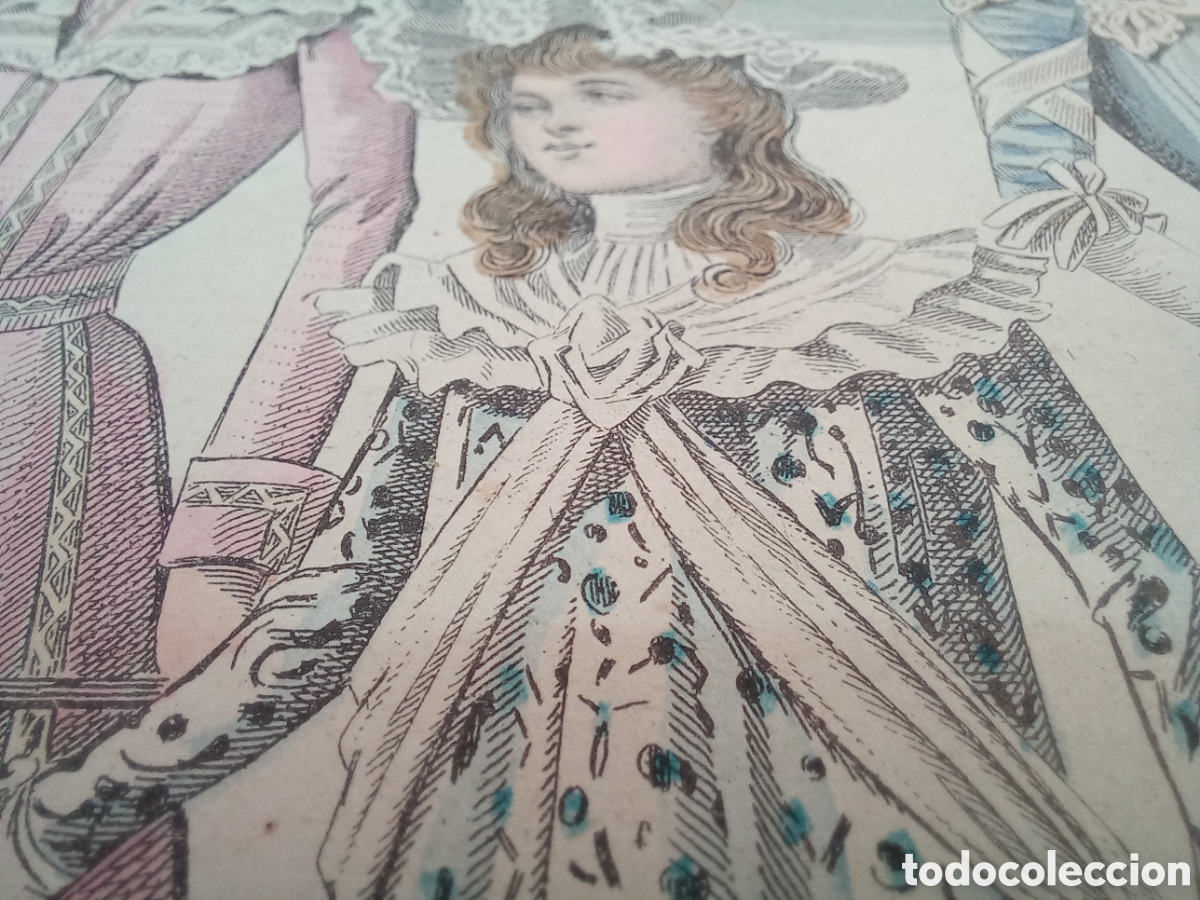 Arte: Antigua Litograf&iacute;a El Sal&oacute;n de la Moda. - Foto 6