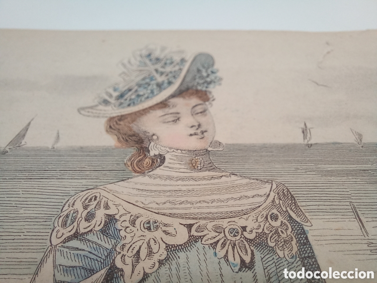 Arte: Antigua Litograf&iacute;a El Sal&oacute;n de la Moda. - Foto 7