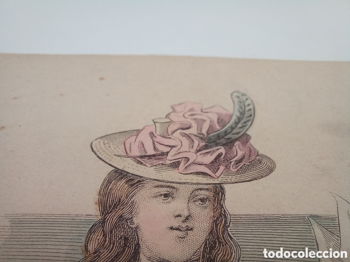 Arte: Antigua Litograf&iacute;a El Sal&oacute;n de la Moda. - Foto 8