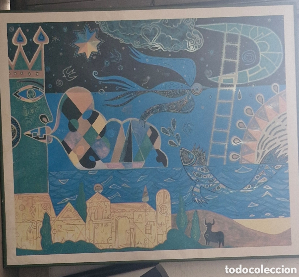 Arte: litograf&iacute;a titulada &rdquo;Dreamland II&rdquo; del artista Horst Kordes, creada en 2007.