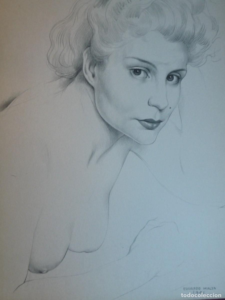 Arte: XVII DESENHOS por Eduardo Malta (17 Litograf&iacute;as). Edici&oacute;n limitada y rara (1941)