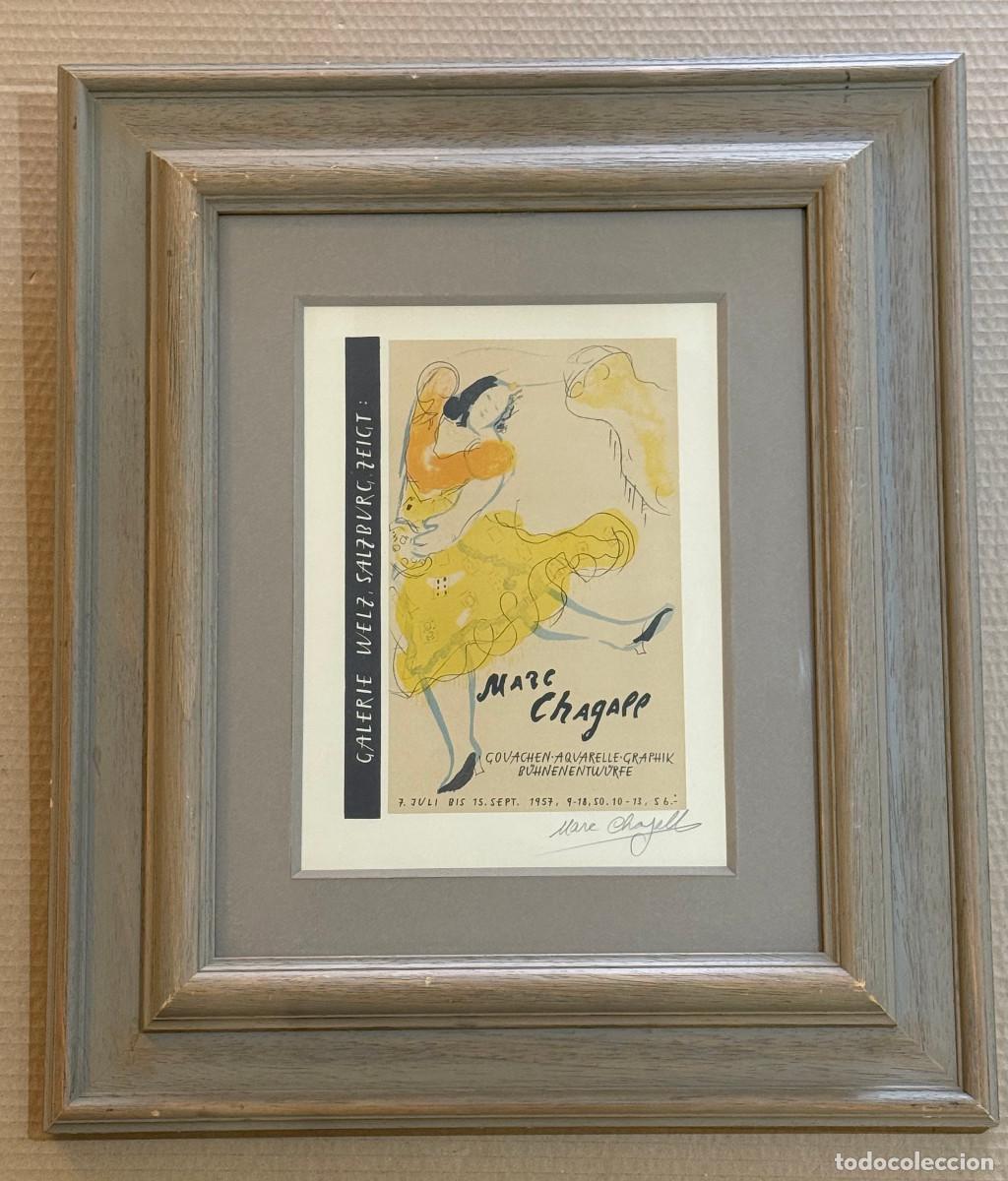 Arte: MARC CHAGALL / LITOGRAFIA FIRMADA