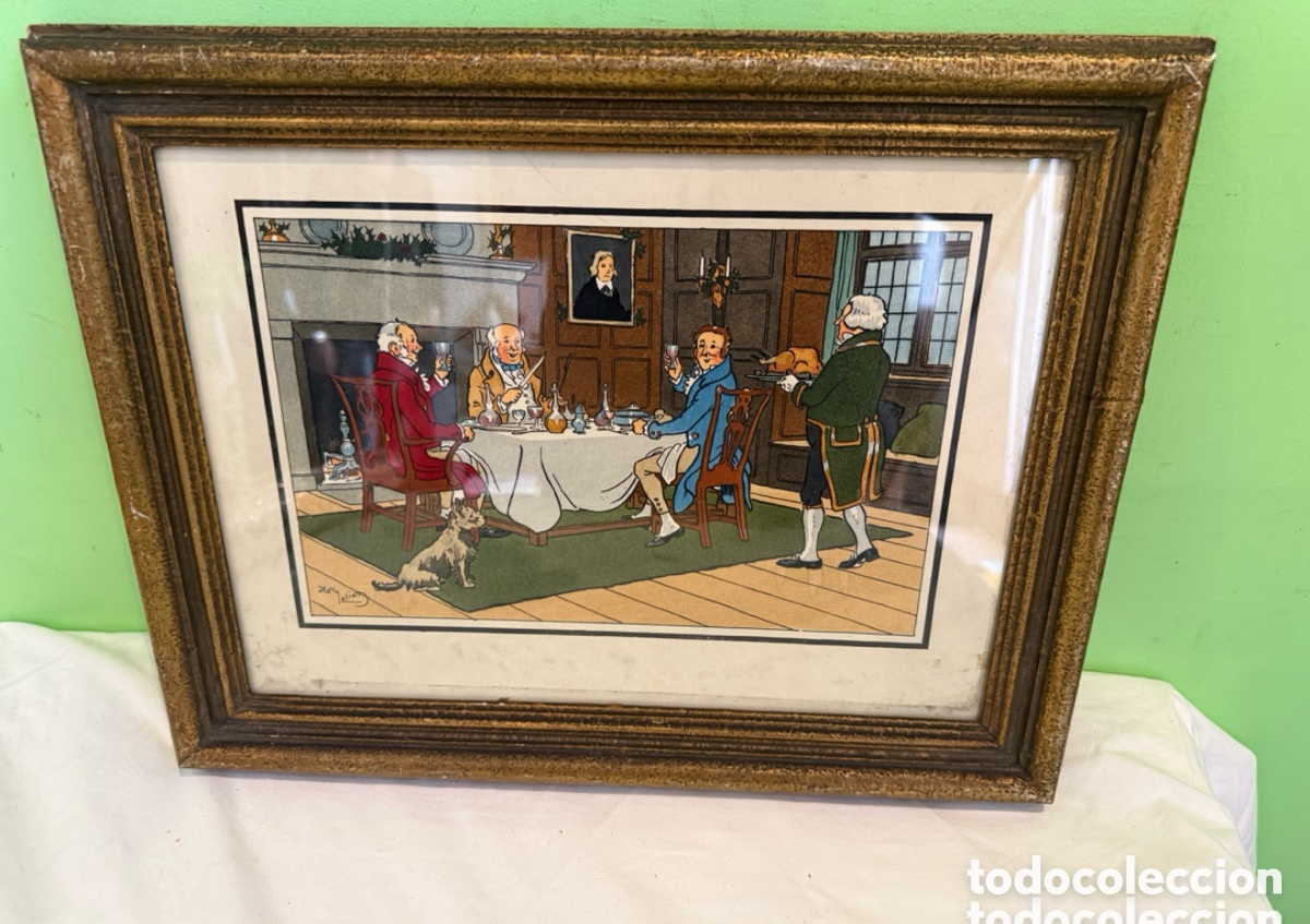 Arte: Harry Eliott (1882-1959) - litograf&iacute;a firmada. Ver medidas en fotos.