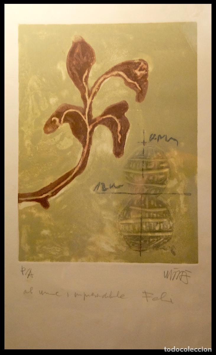 Kunst: litografia Llu&iacute;s Vil&agrave; i vendrell - litografia - Prueba de autor - 51 cm x 33 cm