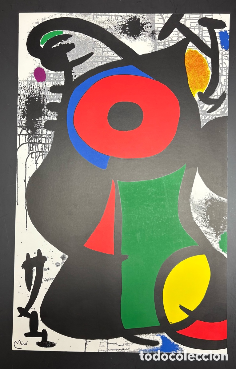 Arte: Litograf&iacute;a Joan Mir&oacute;