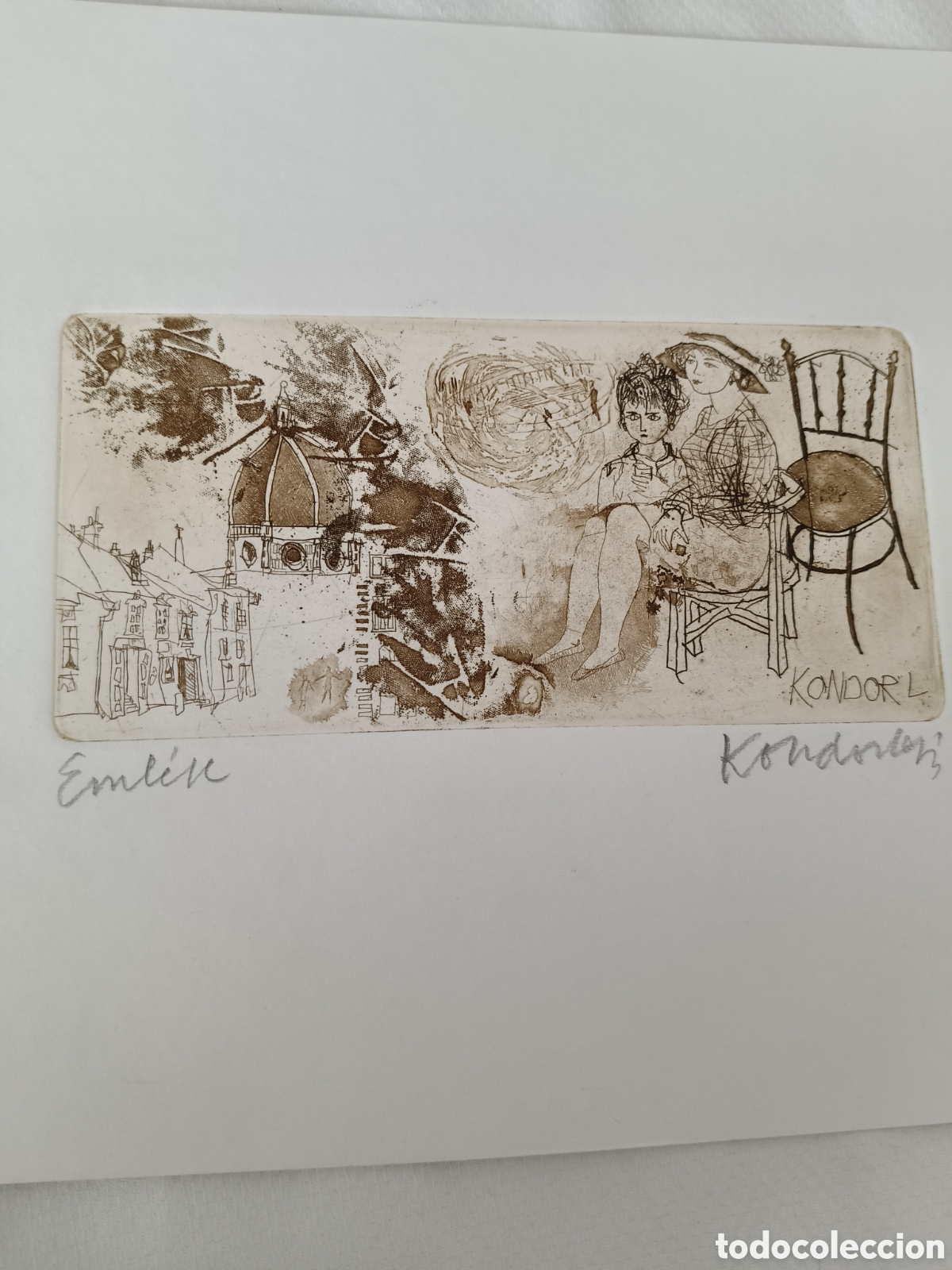 Arte: Grabado de Lajos Kondor - Foto 1
