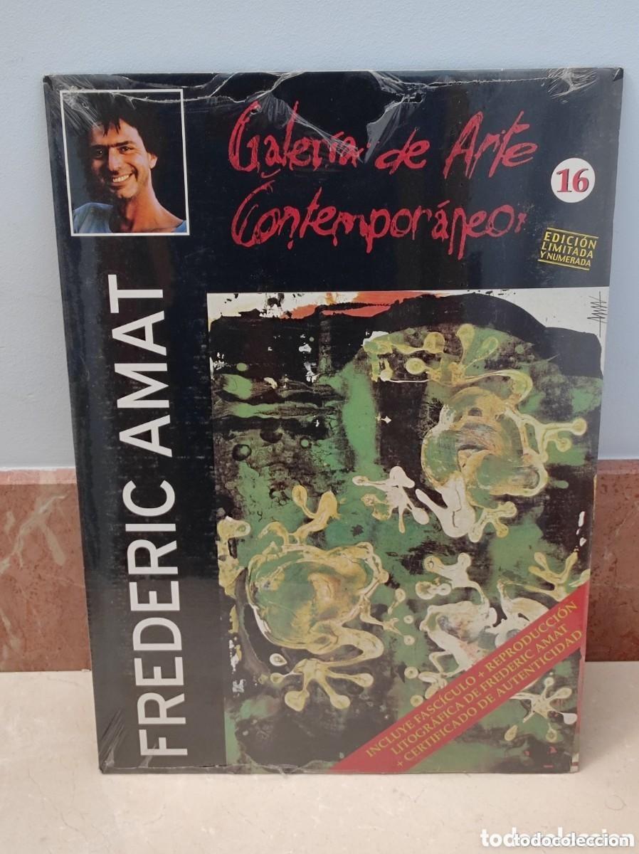 Arte: Litografia Frederic Amat Galeria Arte Contemporaneo numerada y firmada nueva sin abrir