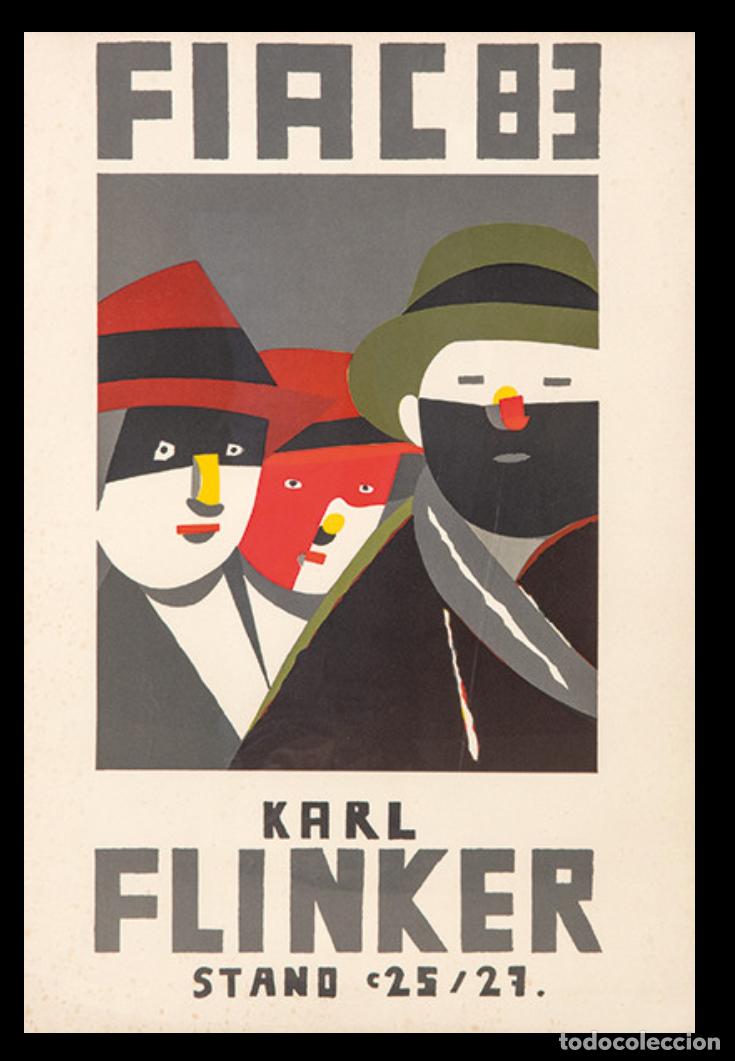 Arte: Eduardo Arroyo -Karl Flinker (FIAC) 1983