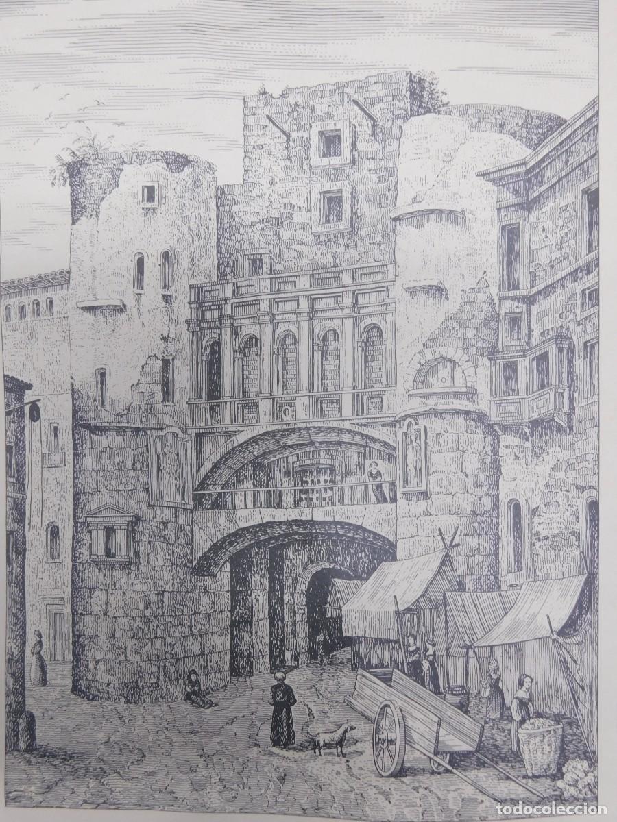 Arte: IMPRESI&Oacute;N - PUERTA ROMANA DE BARCELONA