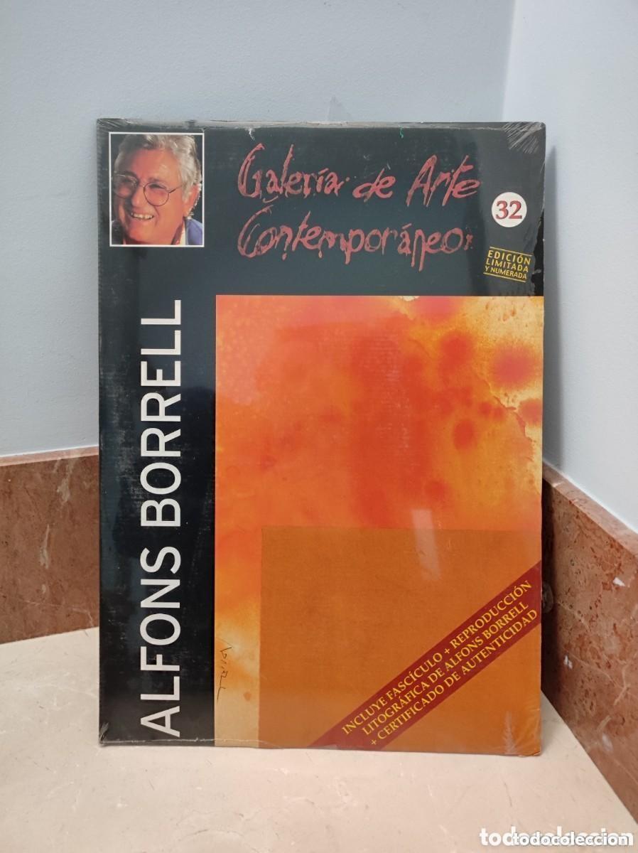 Arte: Litografia Alfons Borrell Galeria Arte Contemporaneo numerada y firmada nueva sin abrir