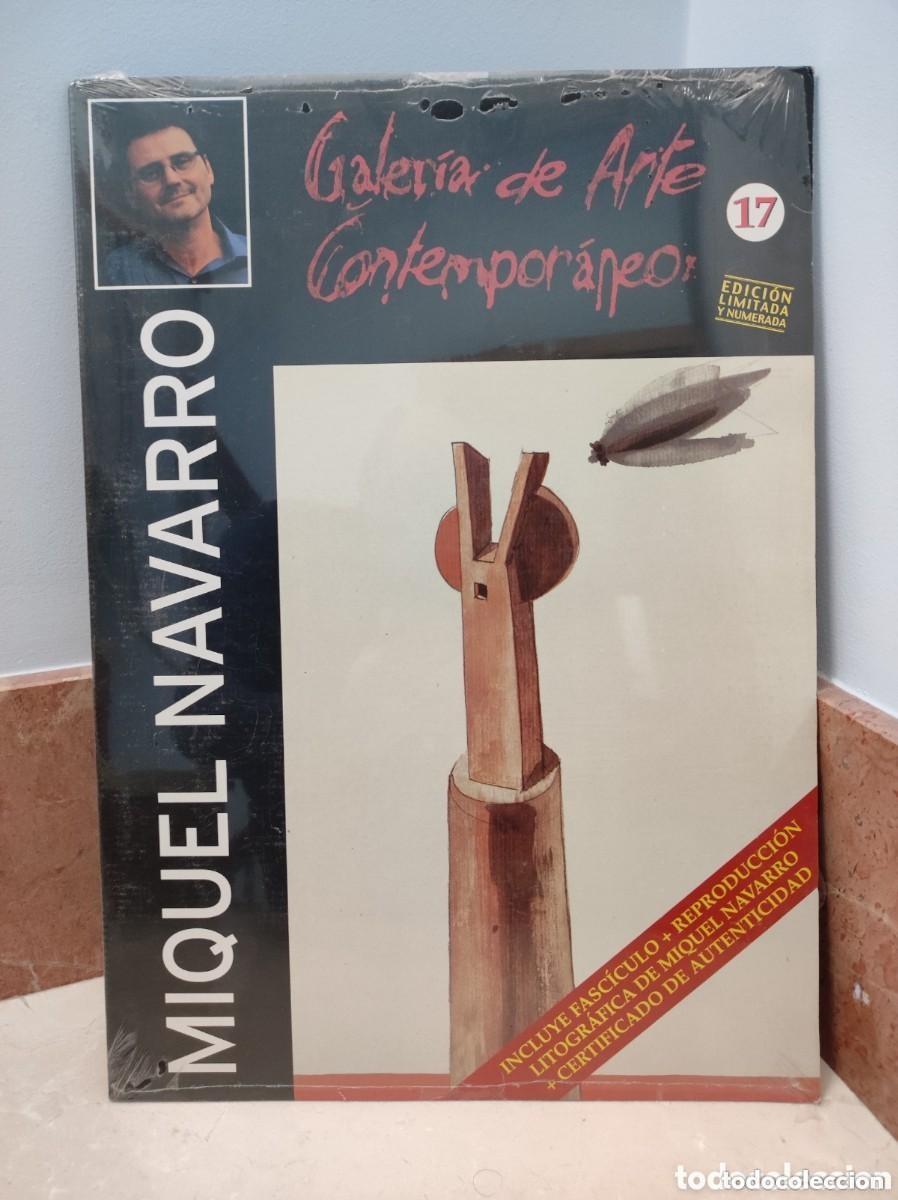 Arte: Litografia Miquel Navarro Galeria Arte Contemporaneo numerada y firmada nueva sin abrir