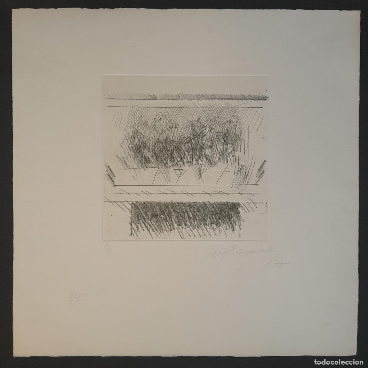 Arte: ALBERT R&Agrave;FOLS CASAMADA (BARCELONA, 1923-2009). LITOGRAF&Iacute;A. P/A. S&Iacute;N T&Iacute;TULO. FECHADA 1977.