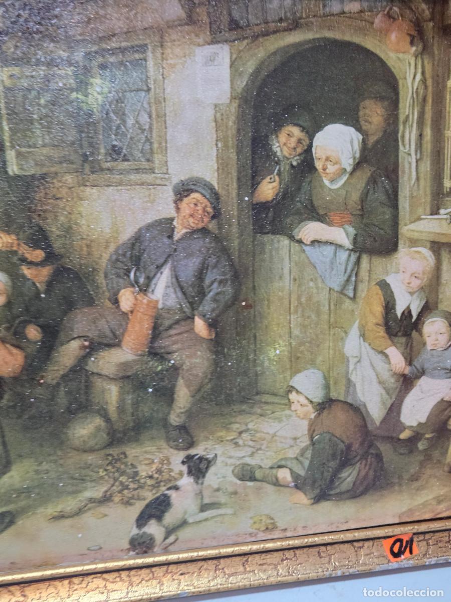 Arte: cuadro litografia vintage - Foto 3