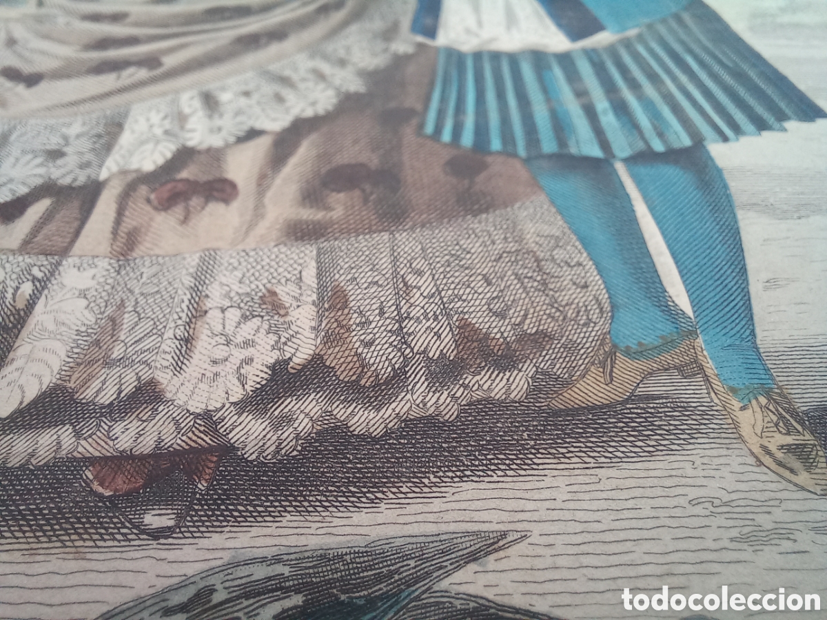 Arte: Litograf&iacute;a La Moda Elegante Ilustrada. - Foto 8
