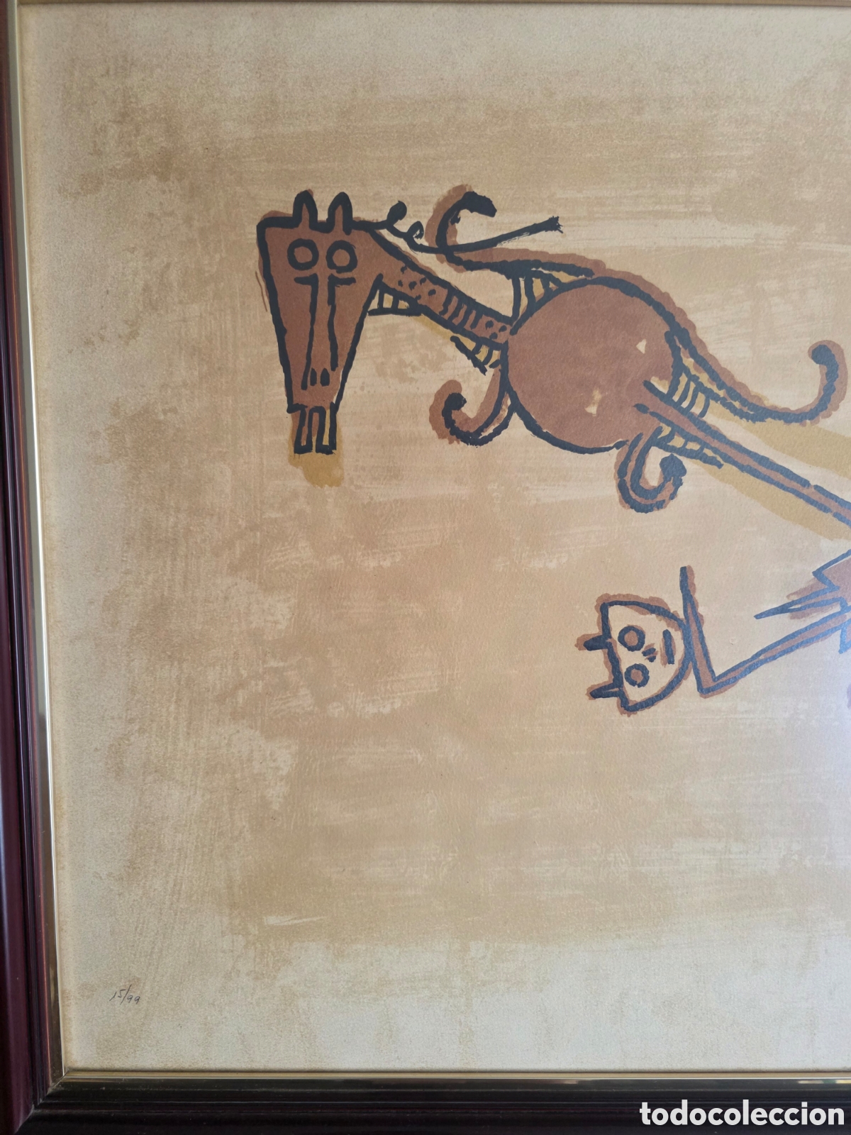 Arte: Wilfredo Lam Litografia original - Foto 2