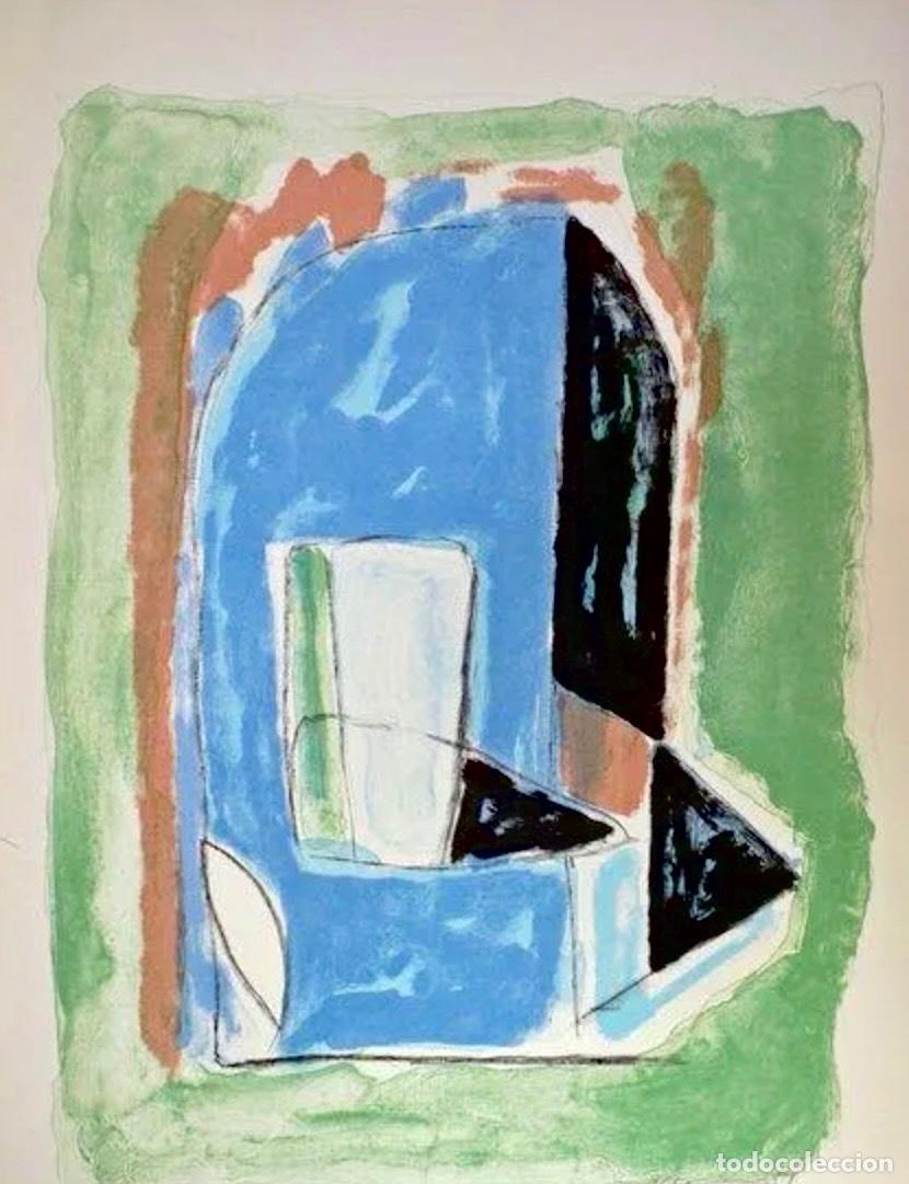 Arte: Albert R&agrave;fols Casamada &mdash;Litograf&iacute;a original firmada y numerada | Abstracci&oacute;n l&iacute;rica en gran formato