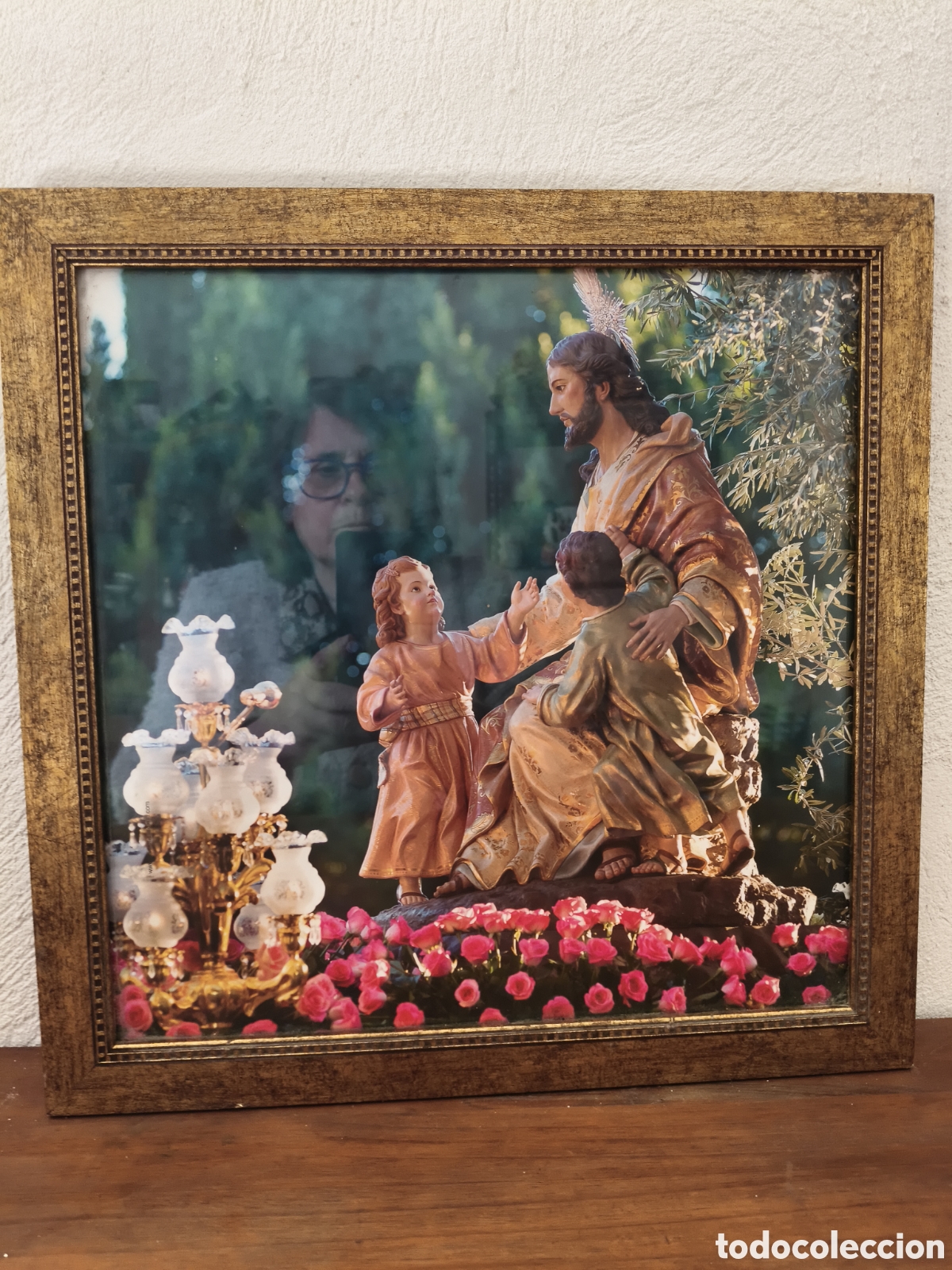 Arte: fotografia paso Cofrad&iacute;a Cristo de la Esperanza Semana Santa de Murcia, Jes&uacute;s y los ni&ntilde;os