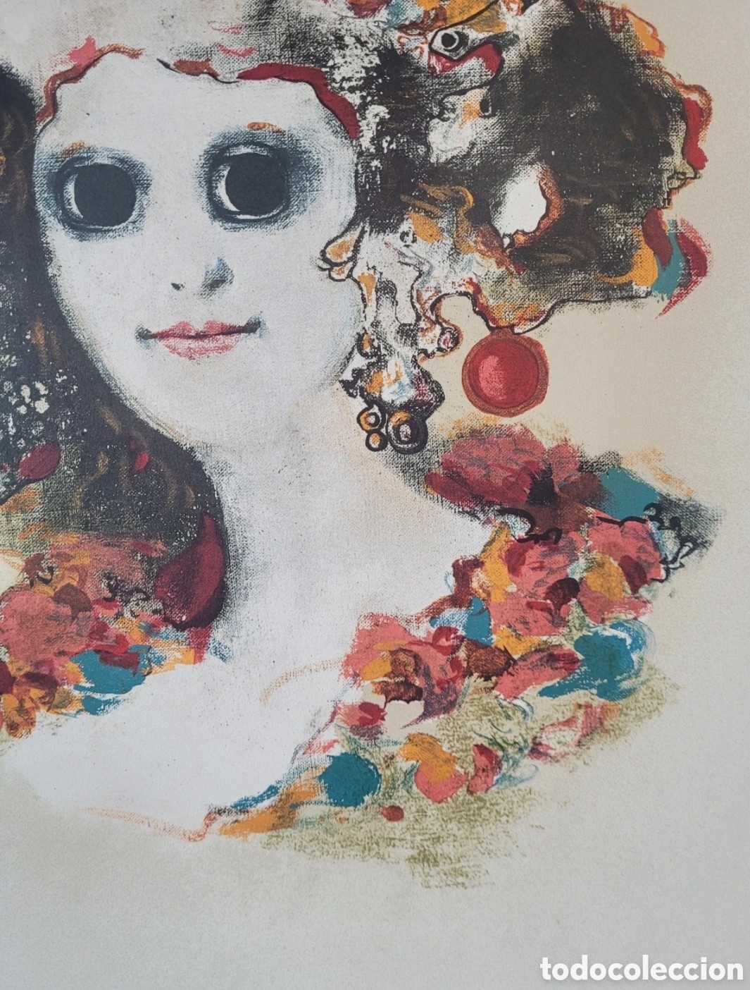 Arte: Litografia Modest Cuixart Arcadia 1982 - Foto 7