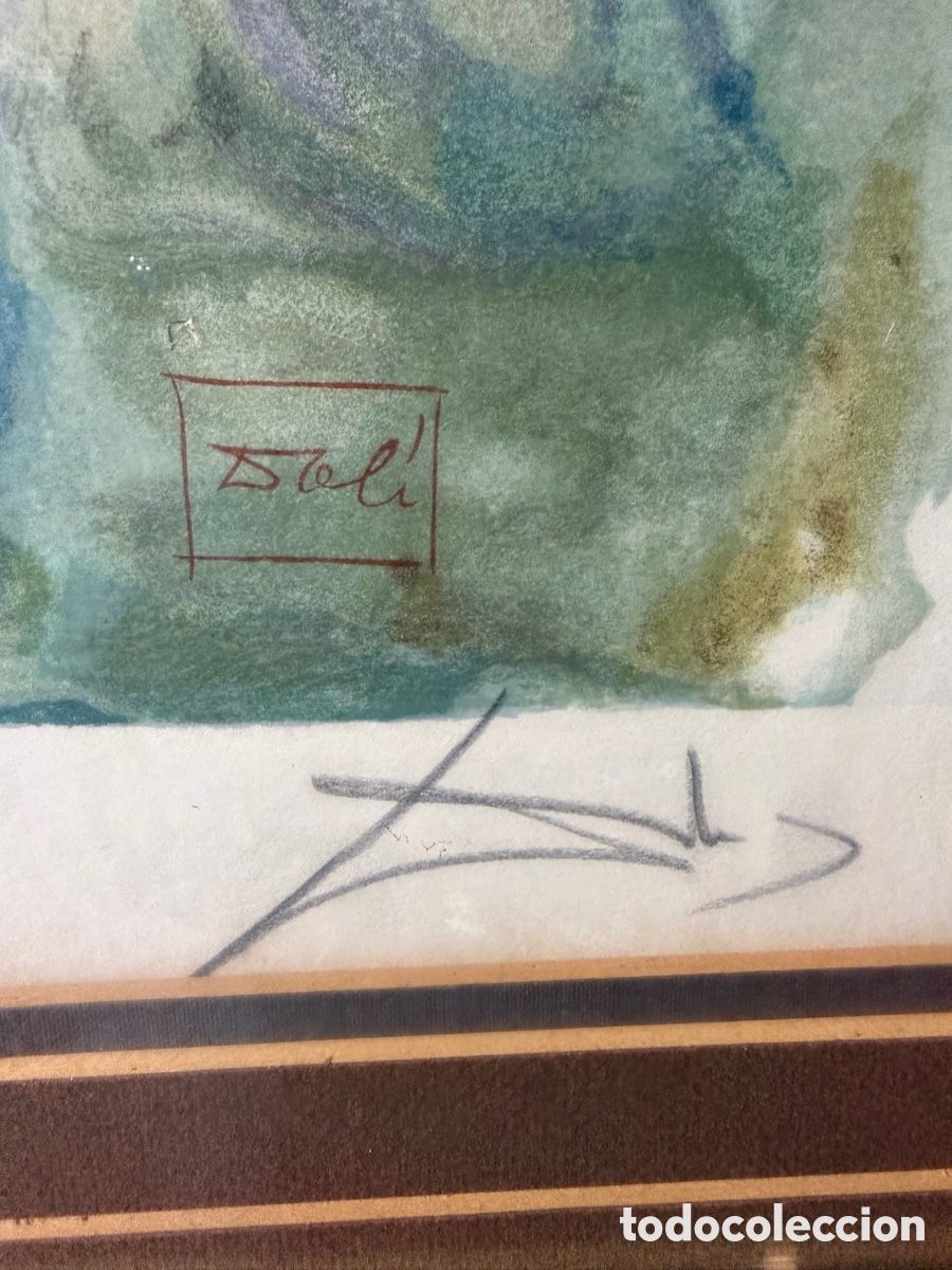 Arte: Litograf&iacute;a La Divina Comedia de Dal&iacute; - Foto 3