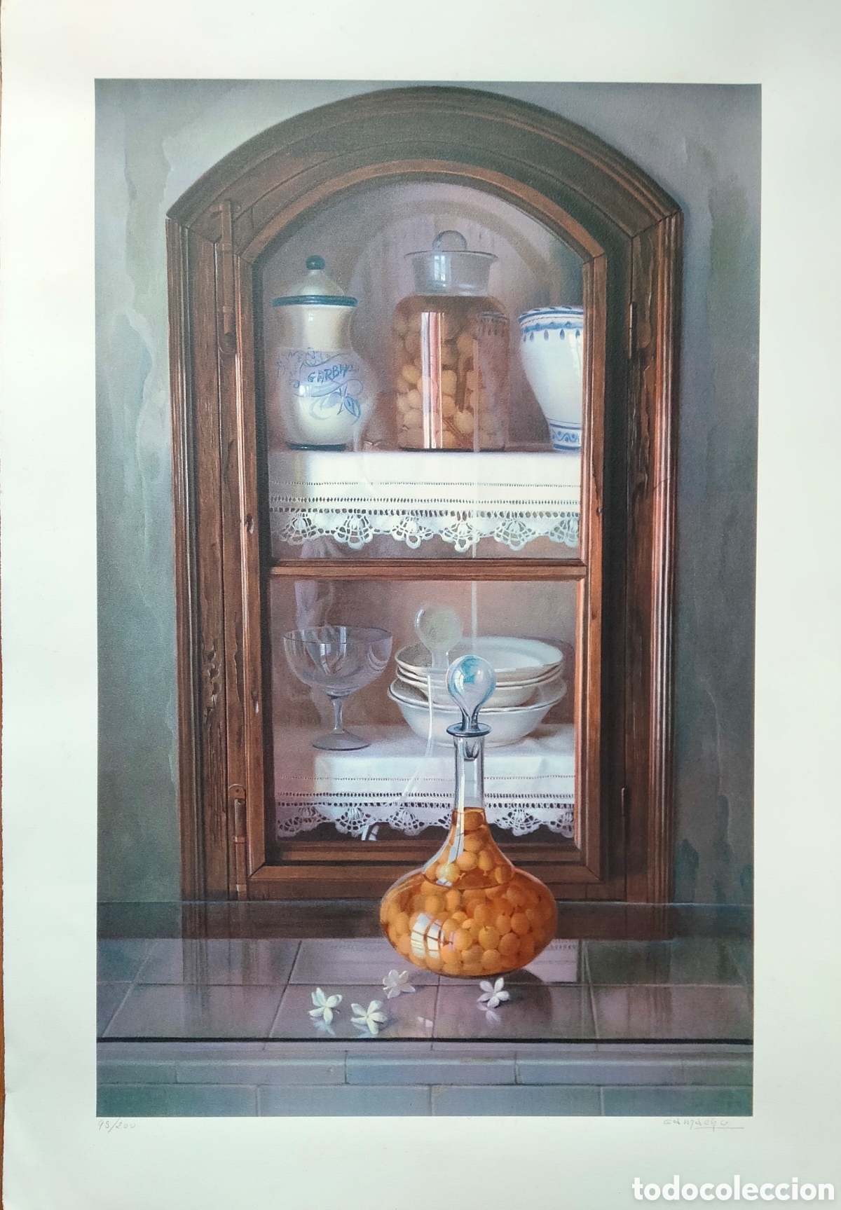 Arte: Fernando Gonz&aacute;lez &rdquo;Camacho&rdquo;. Litograf&iacute;a firmada y numerada 95/200. Gran formato