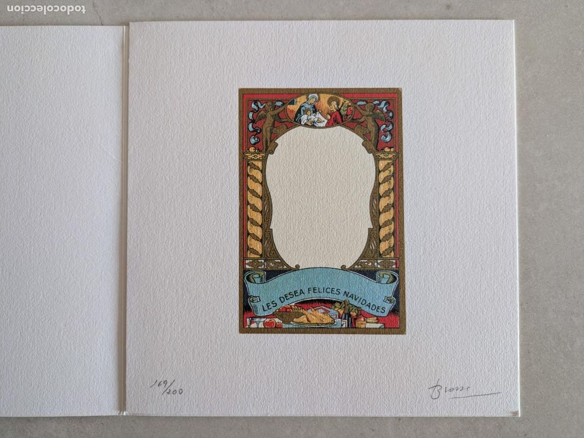 Arte: Litograf&iacute;a Joan Brossa, poema visual 1968