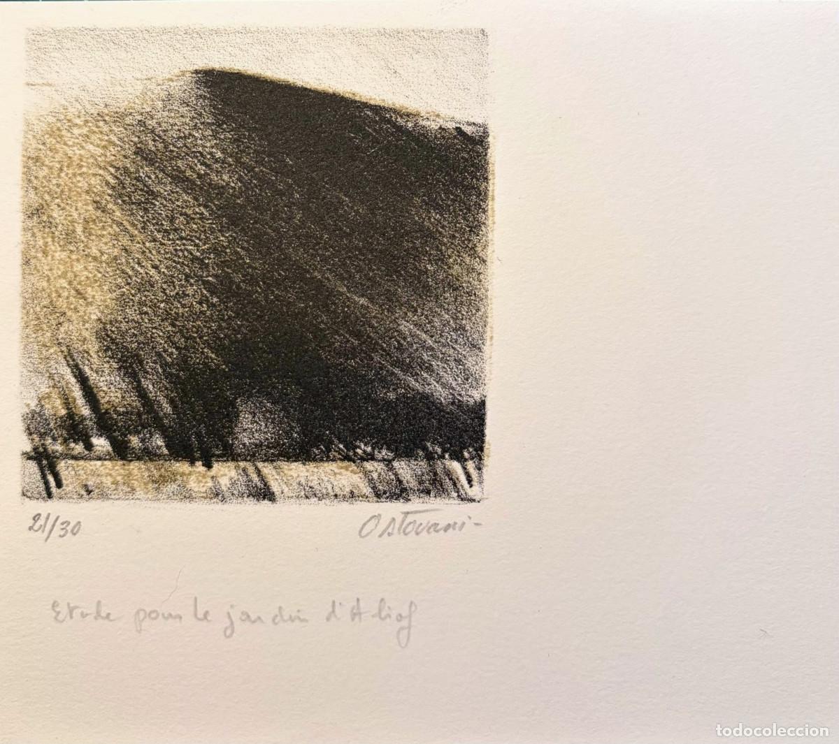 Arte: FARHAD OSTOVANI - Litograf&iacute;a firmada, 1989