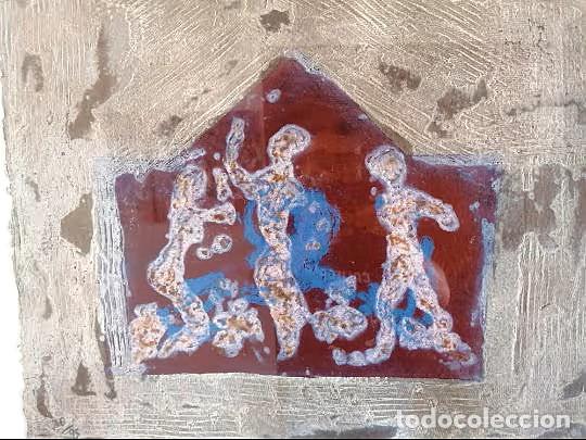 Arte: Grabado original en carburo de silicio, circa 1980, firmado por Brisson