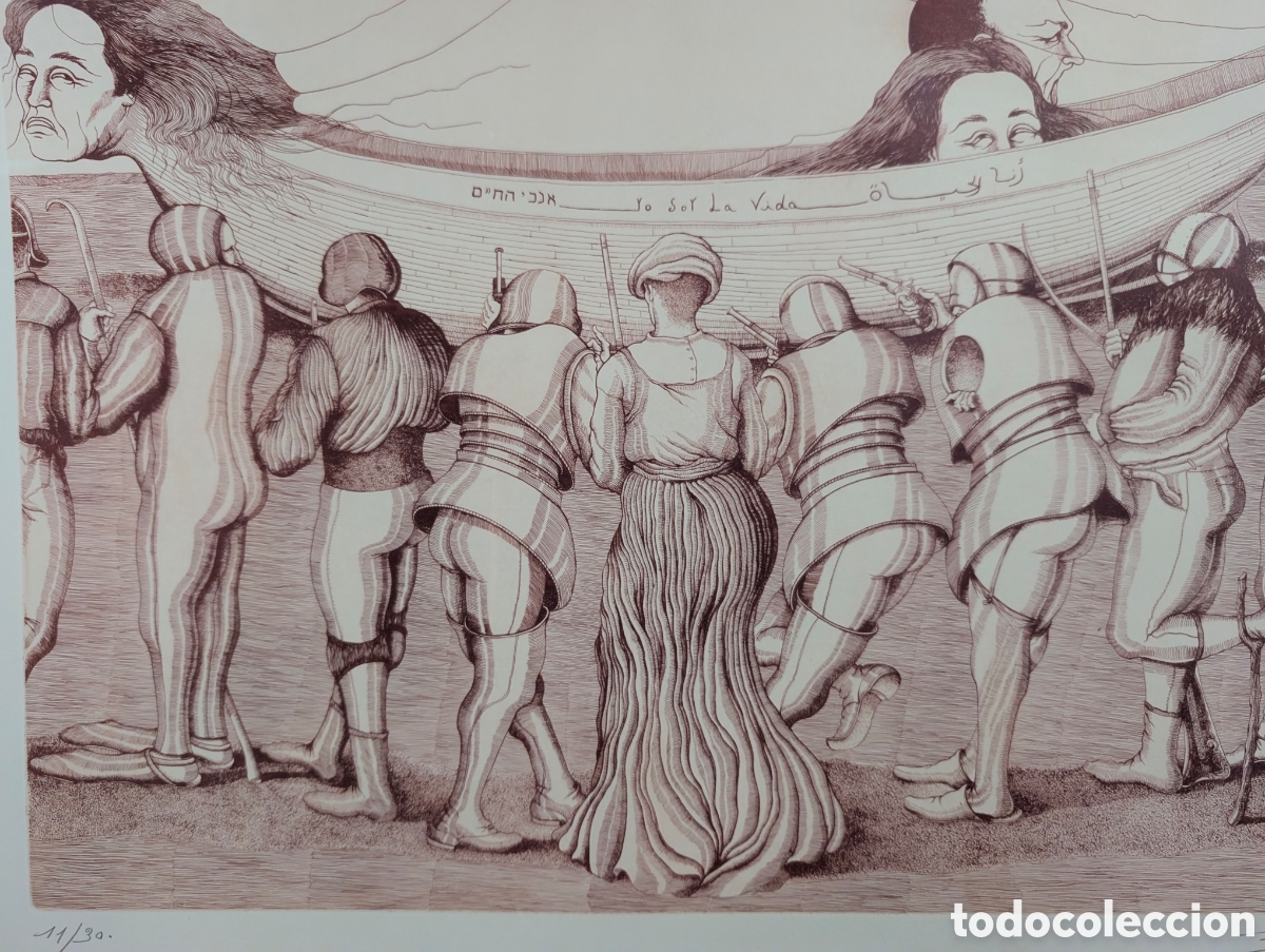 Arte: Litografia Carlos Bur&oacute; de Gracia