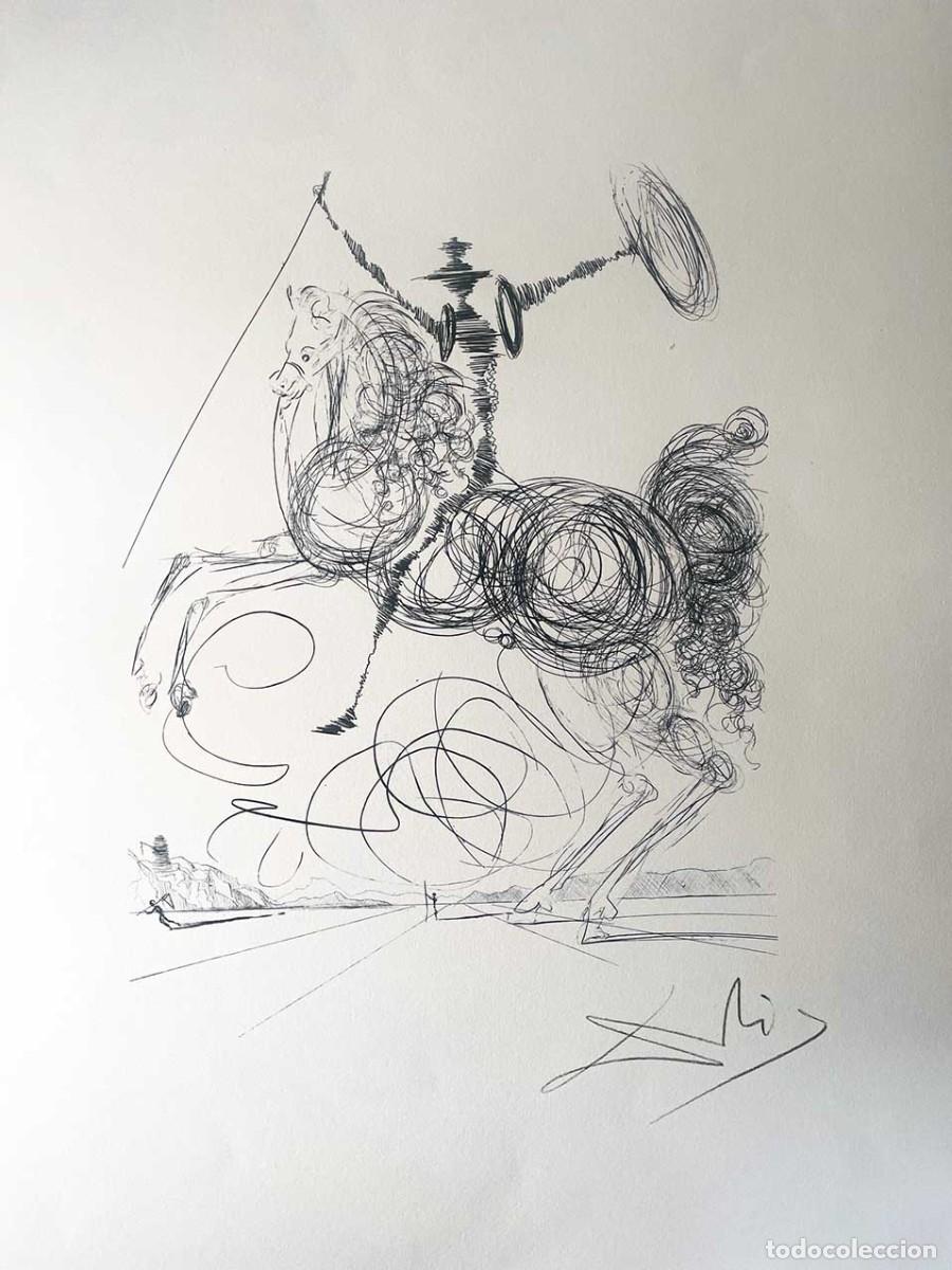 Arte: Salvador Dali - Don Quijote de la Mancha. Litografia Firmada y numerada