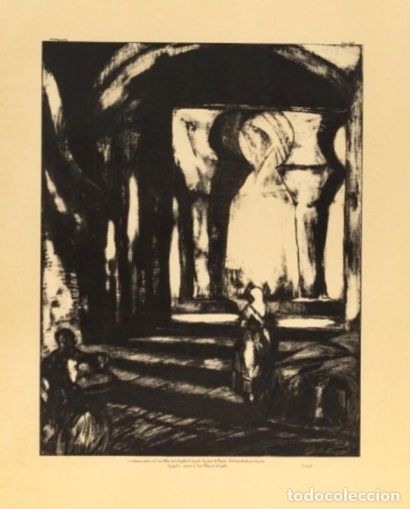 Arte: Litograf&iacute;a del pintor Vasco Gustavo de Maeztu