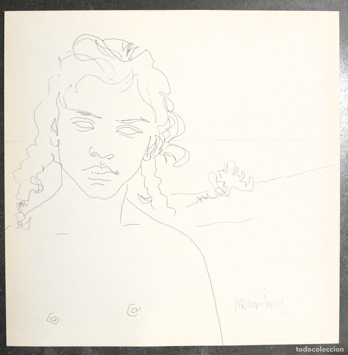 Arte: Ram&oacute;n Jes&uacute;s Vives. Litograf&iacute;a original, serie Gitanos. 1973. F&aacute;tima.