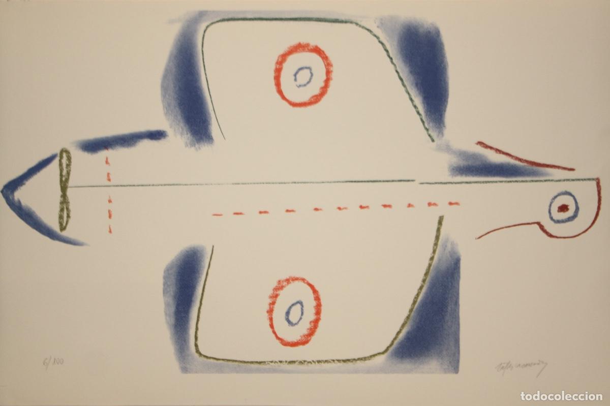 Arte: Litograf&iacute;a original R&agrave;fols Casamada