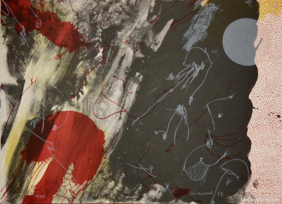 Arte: Litograf&iacute;a original Josep Guinovart