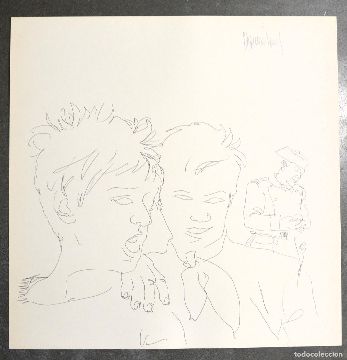 Arte: Ram&oacute;n Jes&uacute;s Vives. Litograf&iacute;a original, serie Gitanos. 1973.