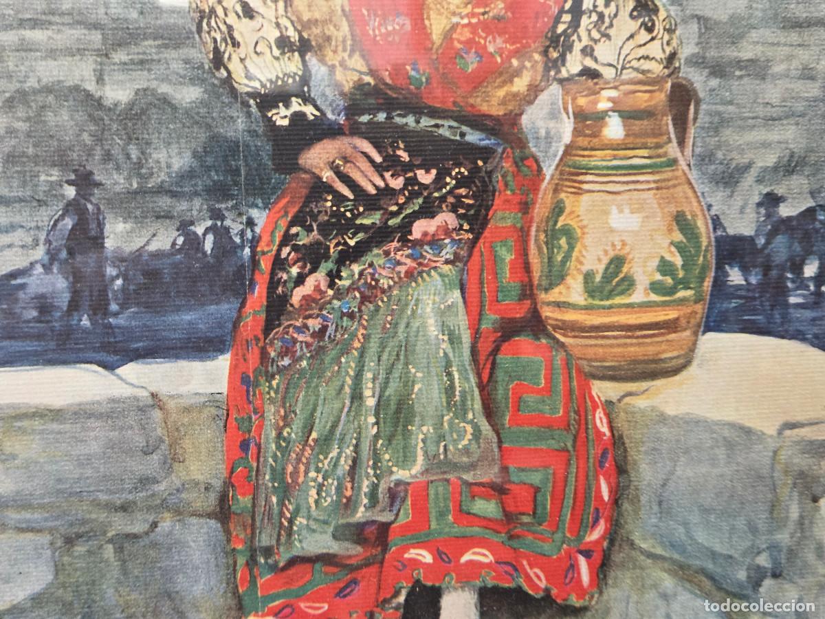 Arte: cuadro con lamina antigua - Foto 4