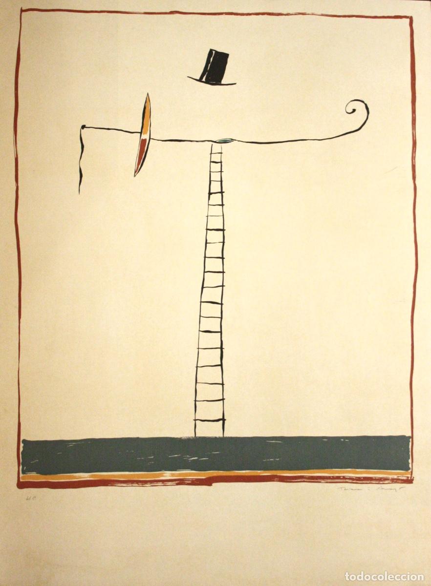 Arte: Litograf&iacute;a original Riera i Arag&oacute;