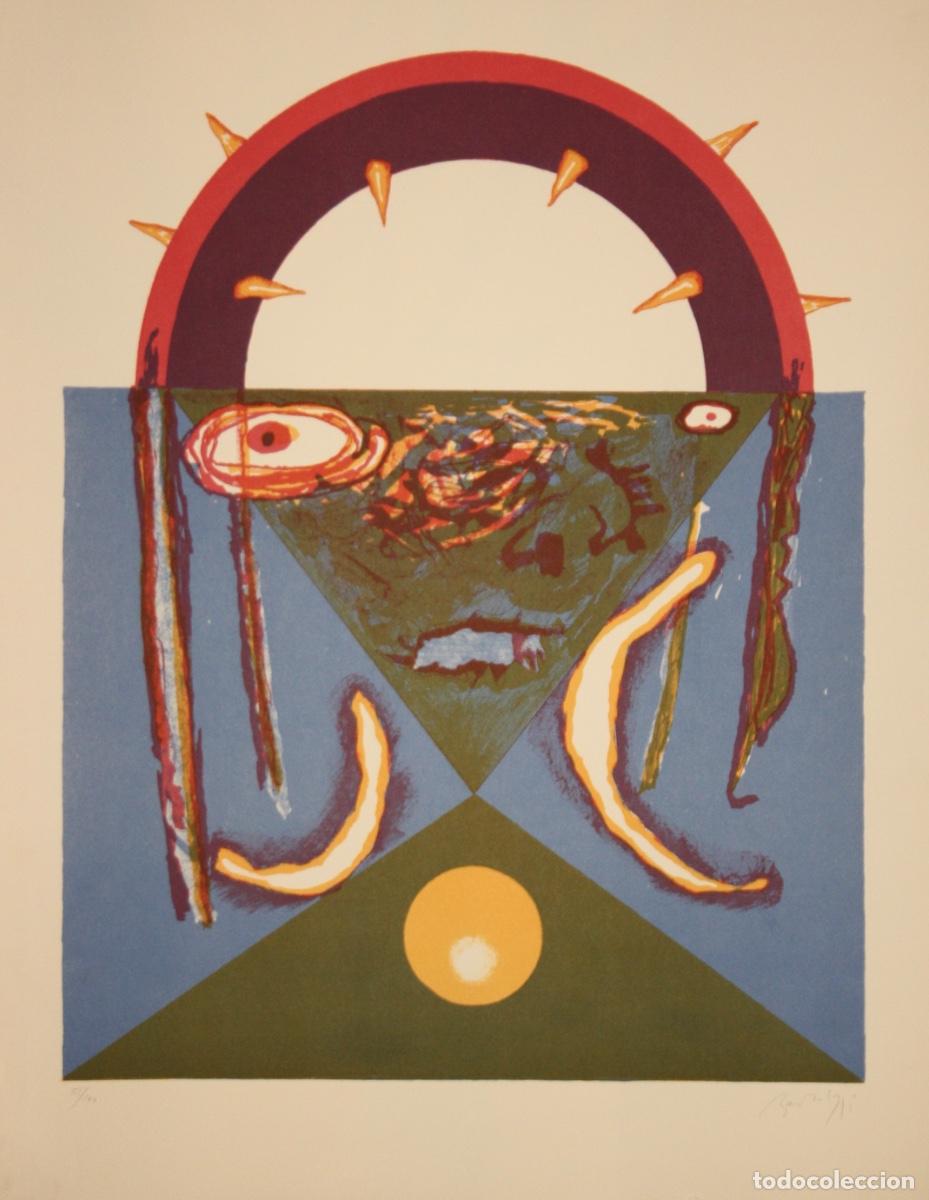 Arte: Litograf&iacute;a original Bartolotzzi - Foto 1