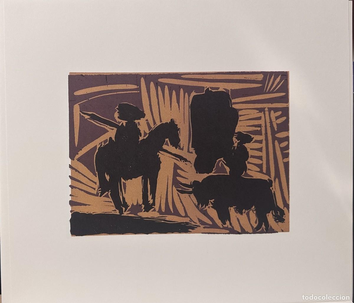 Arte: Pablo PICASSO. Avant la pique. Linograbado.Cercle d&acute;Art