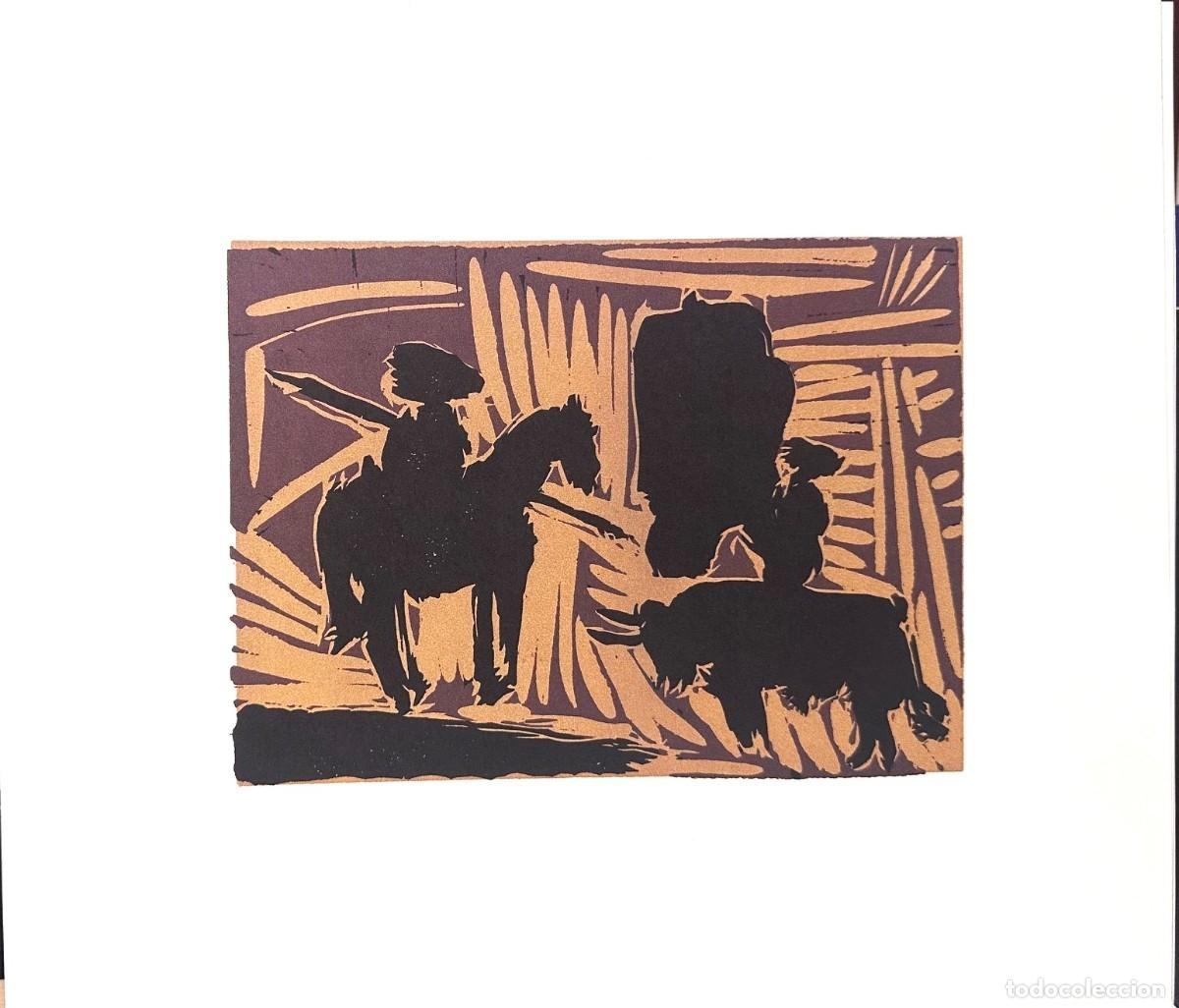 Arte: Pablo PICASSO. Avant la pique. Linograbado.Cercle d&acute;Art
