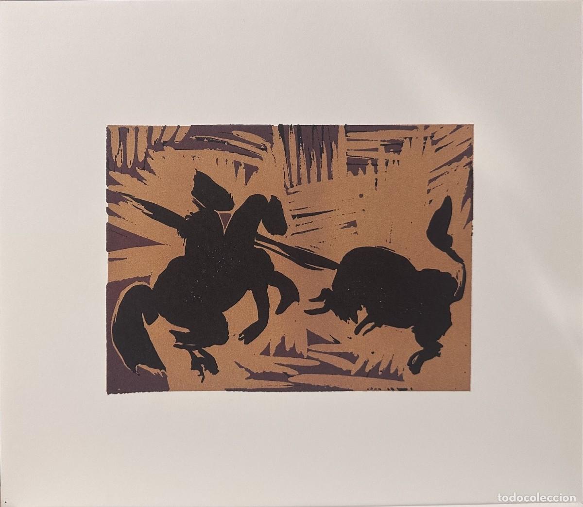Arte: Pablo PICASSO. Linograbado. Cercle d&acute;Art - Foto 1