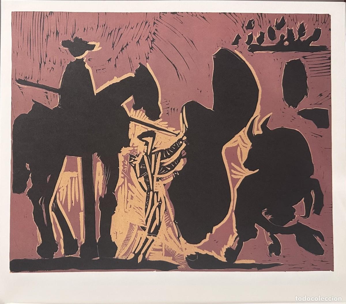 Arte: Pablo PICASSO. Linograbado. Cercle d&acute;Art