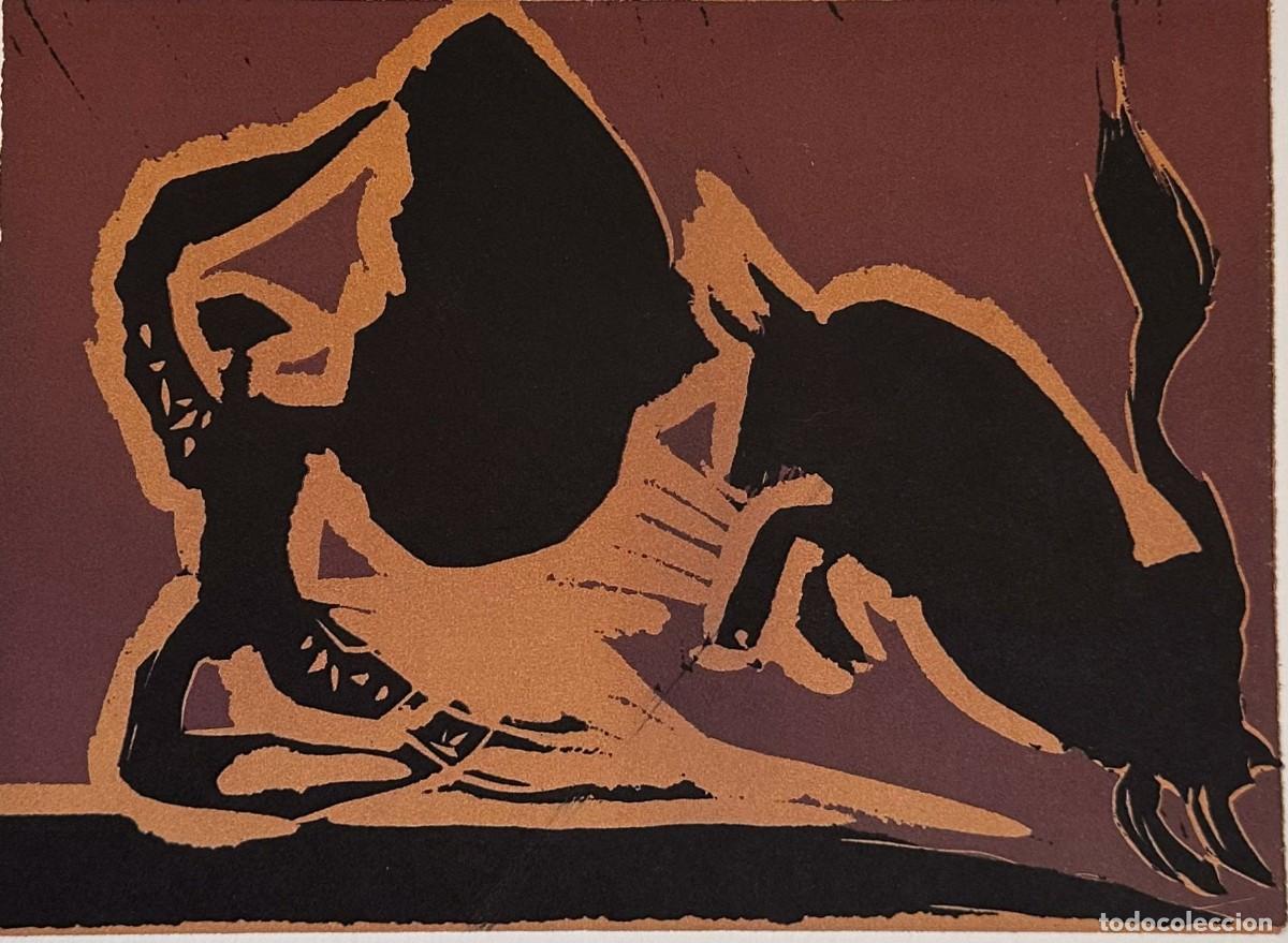 Art: Pablo PICASSO. Linograbado. Cercle d&acute;Art