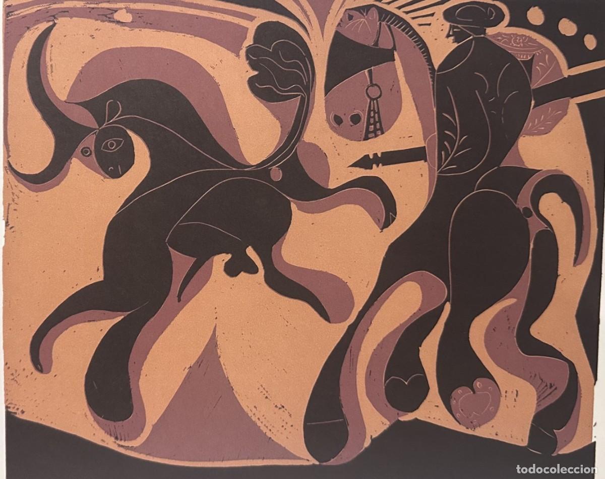 Arte: Pablo PICASSO. Linograbado. Cercle d&acute;Art