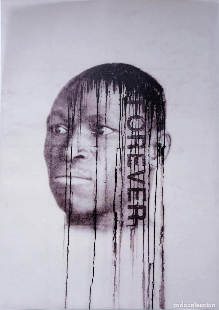Arte: Jaume PLENSA - Litograf&iacute;a - Serie An&oacute;nimos, 2006