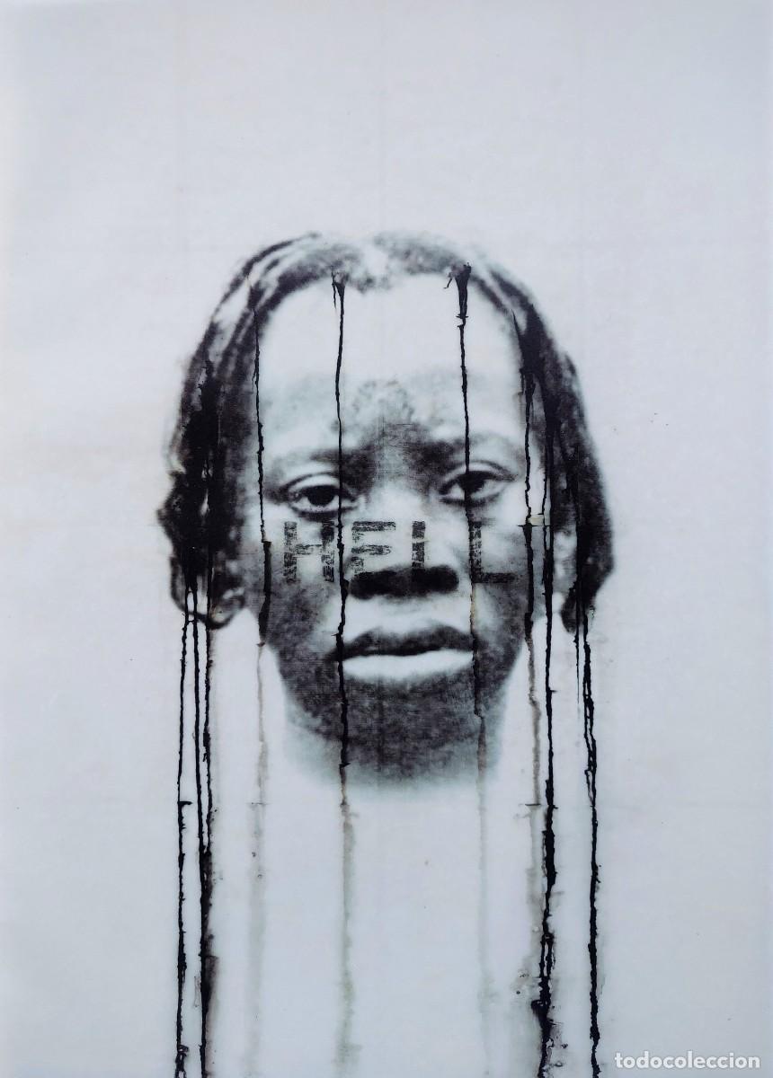 Arte: Jaume PLENSA - Litograf&iacute;a - Serie An&oacute;nimos, 2006