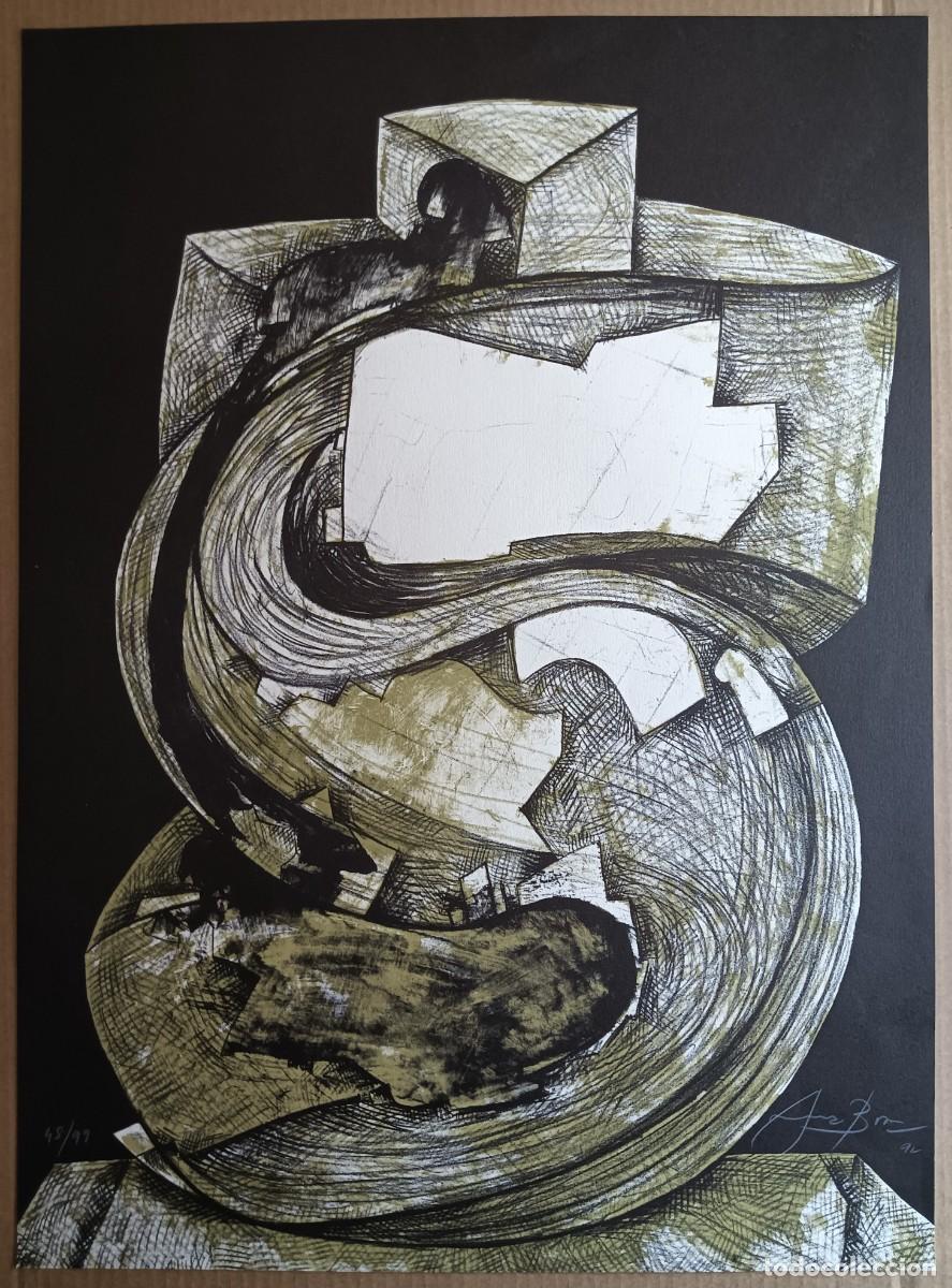 Arte: Eduardo Arranz Bravo (Barcelona 1941) litograf&iacute;a 1992 de 55x75 firmada l&aacute;piz y /99. Perfecta